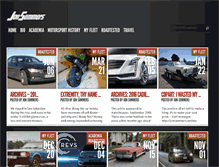 Tablet Screenshot of jonsummers.net